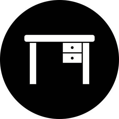 İllüstrasyon çalışma tablosu vektör simgesi