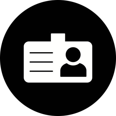 İllüstrasyon öğrenci kartı simgesi