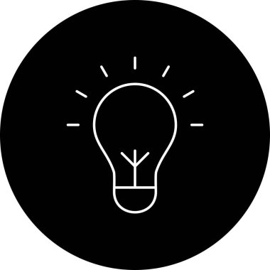 İllüstrasyon Ampul Simgesi