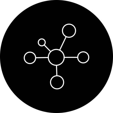 İllüstrasyon elektron simgesi