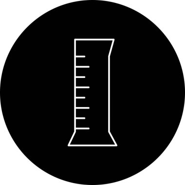 İllüstrasyon silindir Flask simgesi