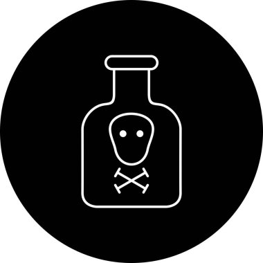 İllüstrasyon kimyasalları simgesi