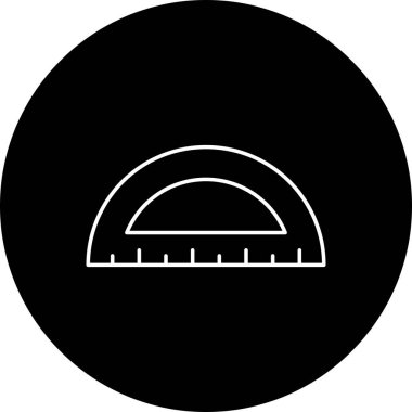 İllüstrasyon Protractor Icon