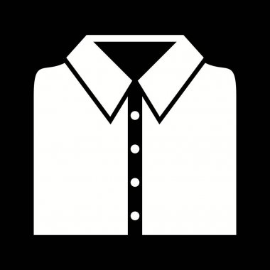 Illustration okul gömlek simge