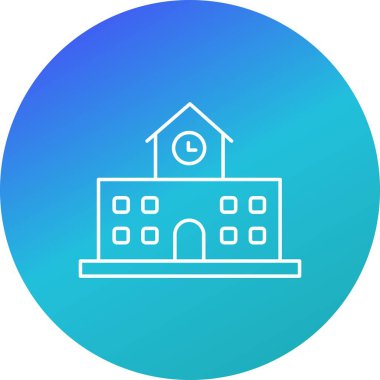 Illustration okul simgesi