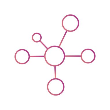 İllüstrasyon elektron simgesi