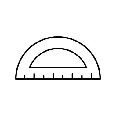 İllüstrasyon Protractor Icon