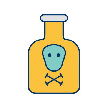 İllüstrasyon kimyasalları simgesi