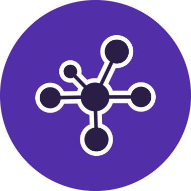 İllüstrasyon elektron simgesi