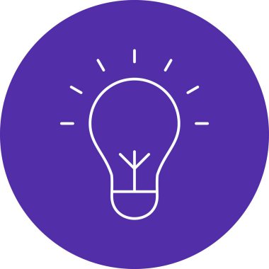 İllüstrasyon Ampul Simgesi