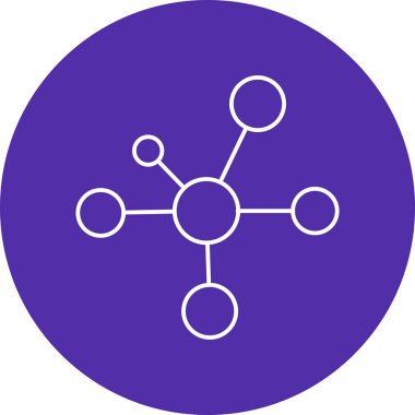 İllüstrasyon elektron simgesi