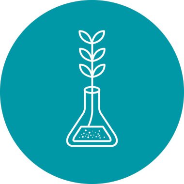 İllüstrasyon deneme büyüme simgesi