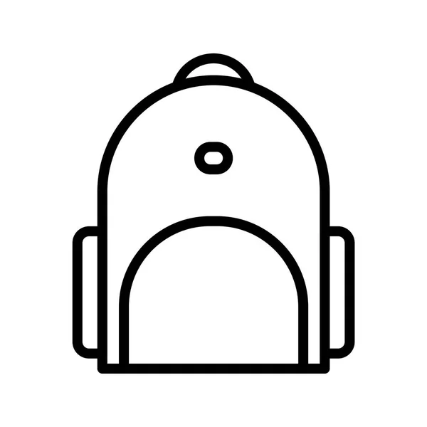 Illusztráció Bagpack Icon — Stock Fotó