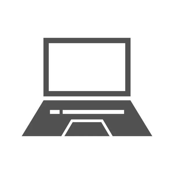 Illustratie laptop icoon — Stockfoto