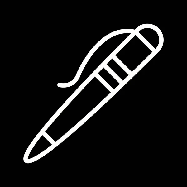 Illustration Pen Icon — Stock Photo, Image