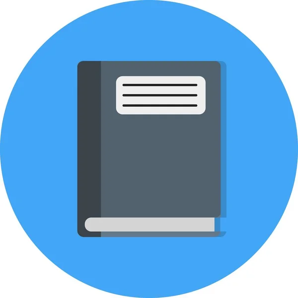 Illustrazione Notebook Icona — Foto Stock