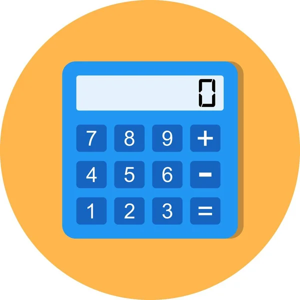 Pictogram afbeelding Calculator — Stockfoto