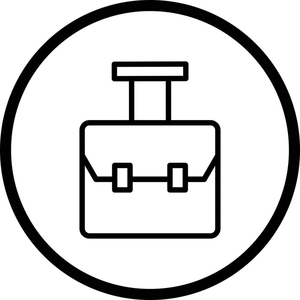 Illustration  Bag Icon — Stock Photo, Image