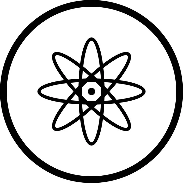 Illustration Atom-Symbol — Stockfoto