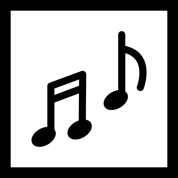 Illustration Music Icon — Stock Photo, Image