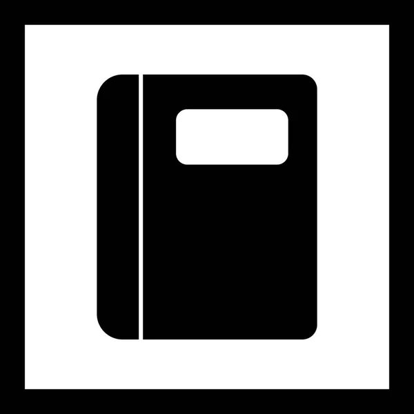 Ilustracja Notatnik ikona — Zdjęcie stockowe