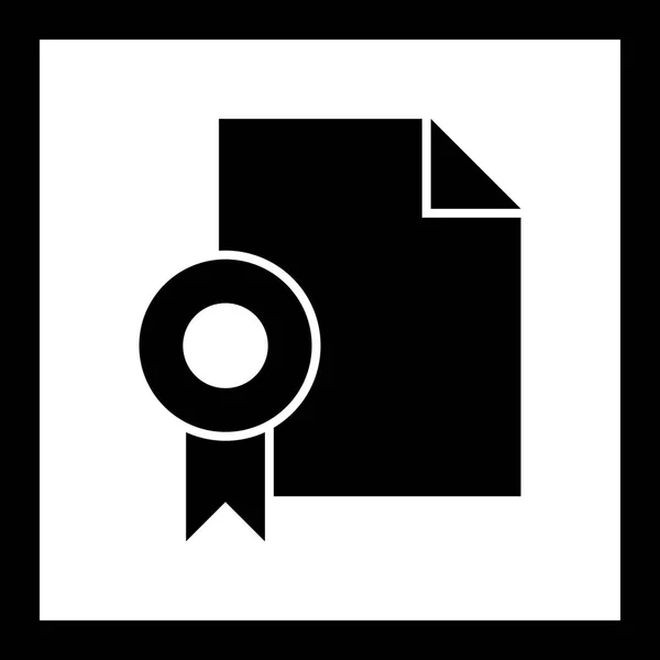 Illustratie diploma icoon — Stockfoto