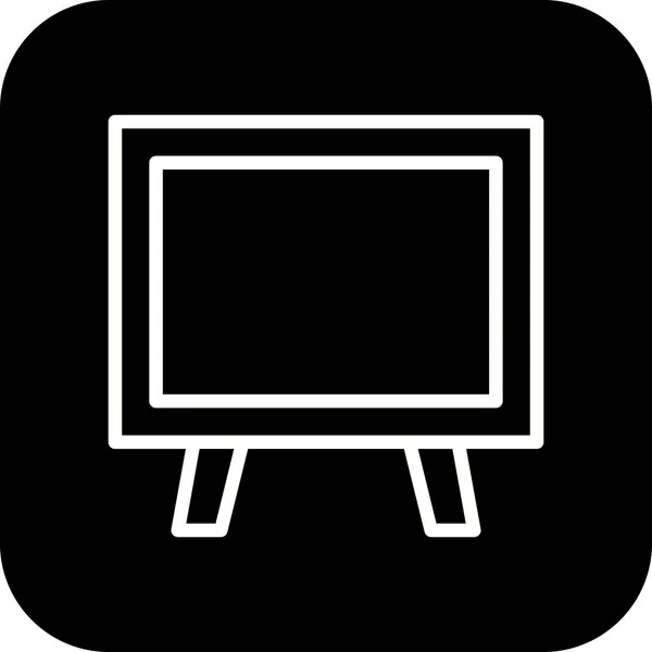 Illustration Blackboard Icon — Stock Photo, Image