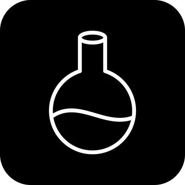 Illustration Flask ikon — Stockfoto
