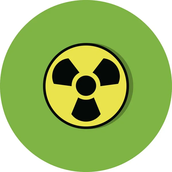 Illustration Radiation Icon — Stock Photo, Image