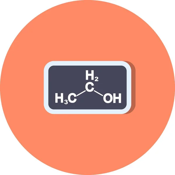 Illustratie ethanol icoon — Stockfoto