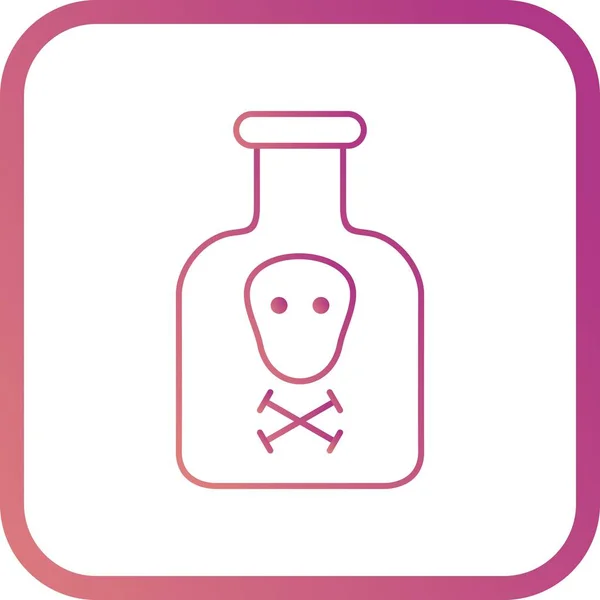Illustratie chemicaliën icoon — Stockfoto