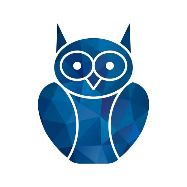 Illustration Graduate Owl Icon — Fotografie, imagine de stoc