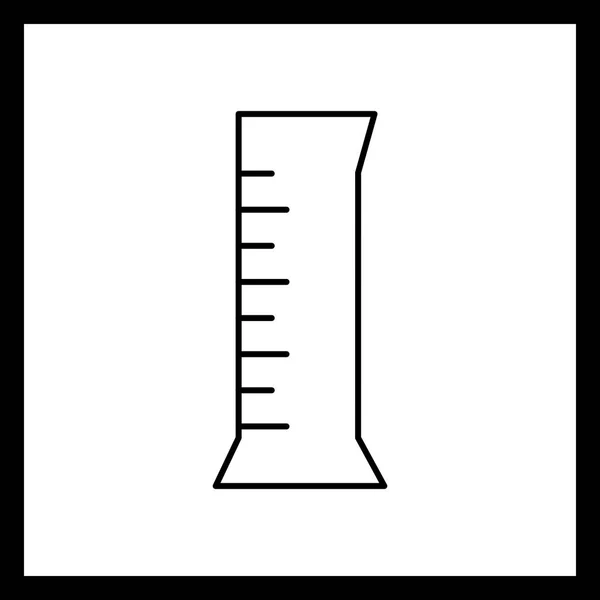 Ícone do frasco do cilindro da ilustração — Fotografia de Stock