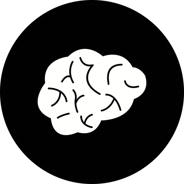 Illustration Brain Icon — Stock Photo, Image