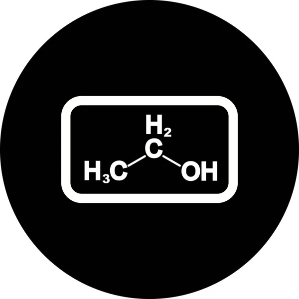 Illustratie ethanol icoon — Stockfoto