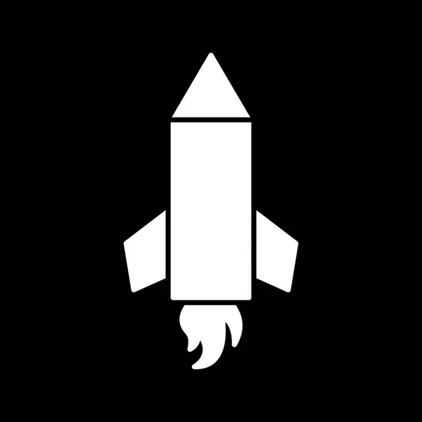 Ilustração Lápis Rocket Icon — Fotografia de Stock