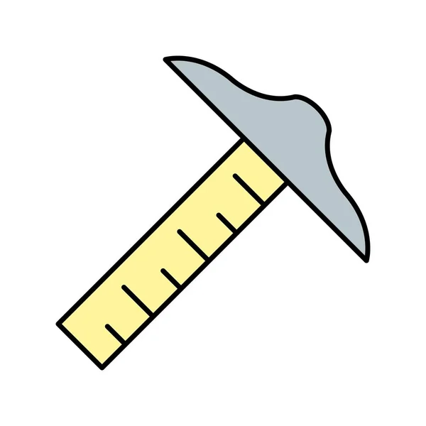 Illustration Drafting Tool Icon — Stock Photo, Image