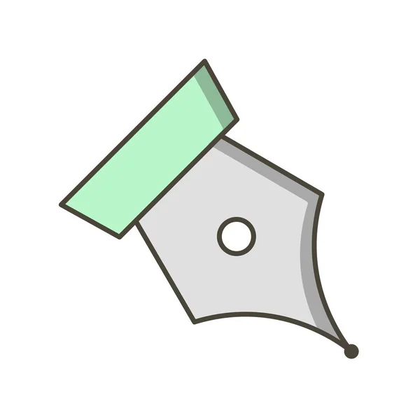 Illustration Nib Icon — Stock Photo, Image