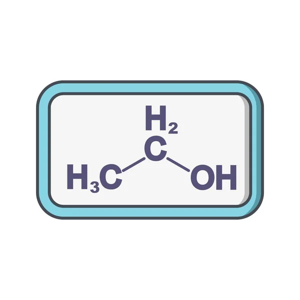 Illustration Ethanol-Symbol — Stockfoto