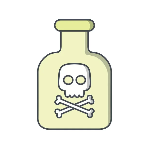 Ikon för illustration kemikalier — Stockfoto
