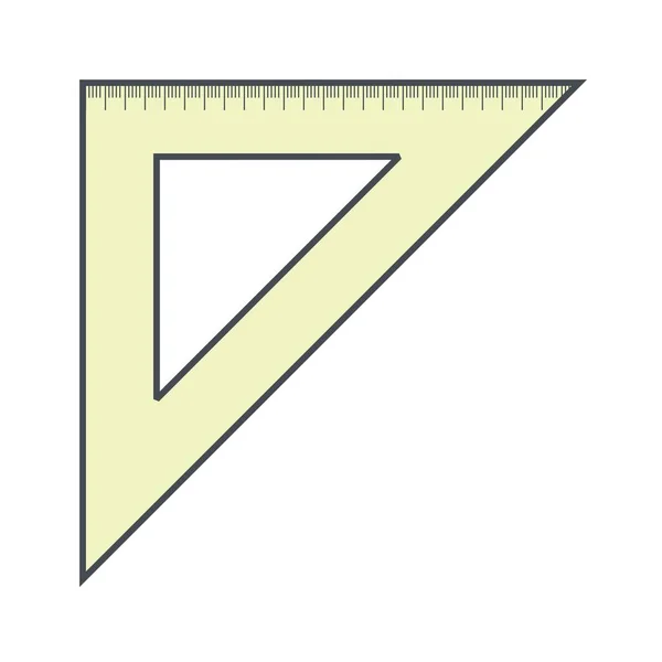 Illustration Set Square Icon — Stock Photo, Image