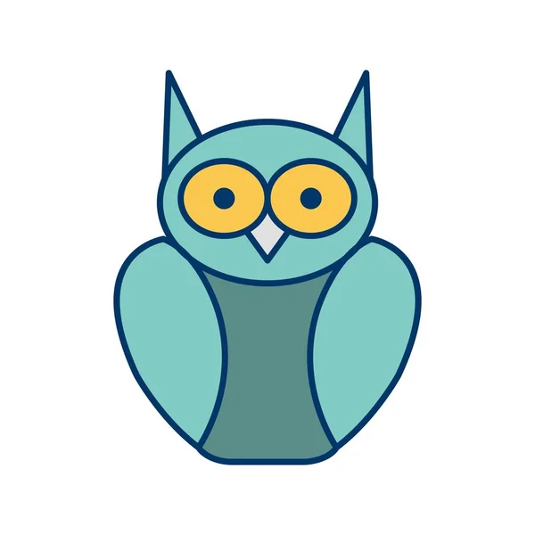 Illustration Graduate Owl ikon - Stock-foto