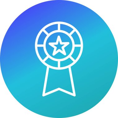 İllüstrasyon şerit simgesi