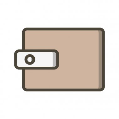 İllüstrasyon Cüzdan Simgesi