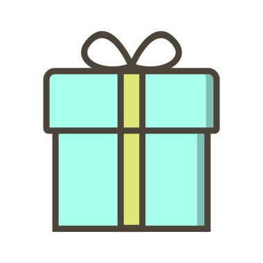 İllüstrasyon hediye simgesi