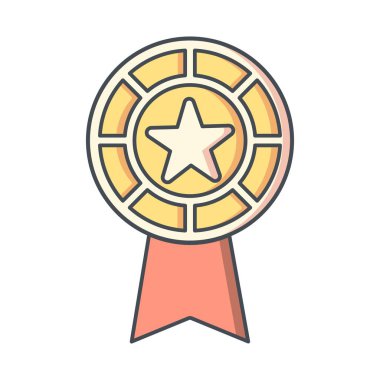 İllüstrasyon şerit simgesi