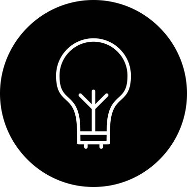 İllüstrasyon Ampul Simgesi