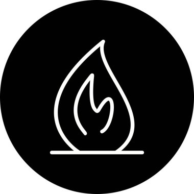 İllüstrasyon Yangın simgesi