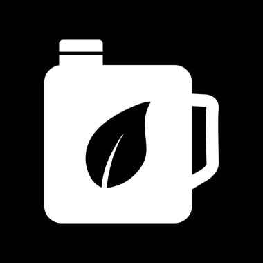 İllüstrasyon Eko yağ simgesi