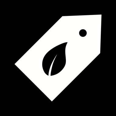 İllüstrasyon eko etiket simgesi